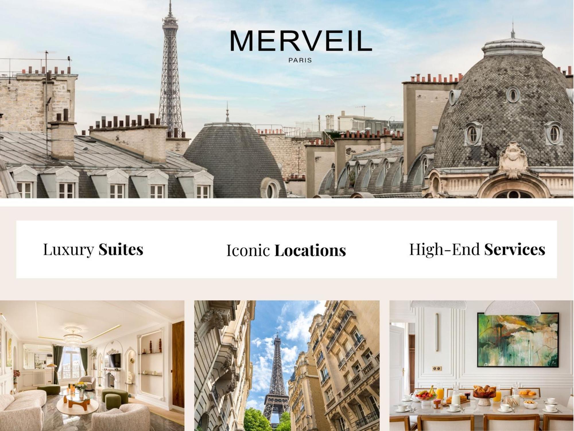 Apartment Merveil - Signature Suite-champs Elysees- Marignan *